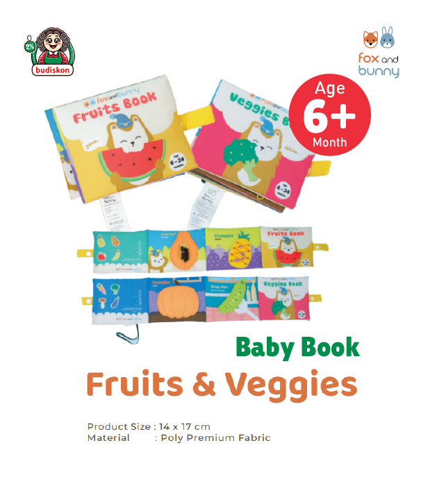 Baby Book Fruits & Veggies