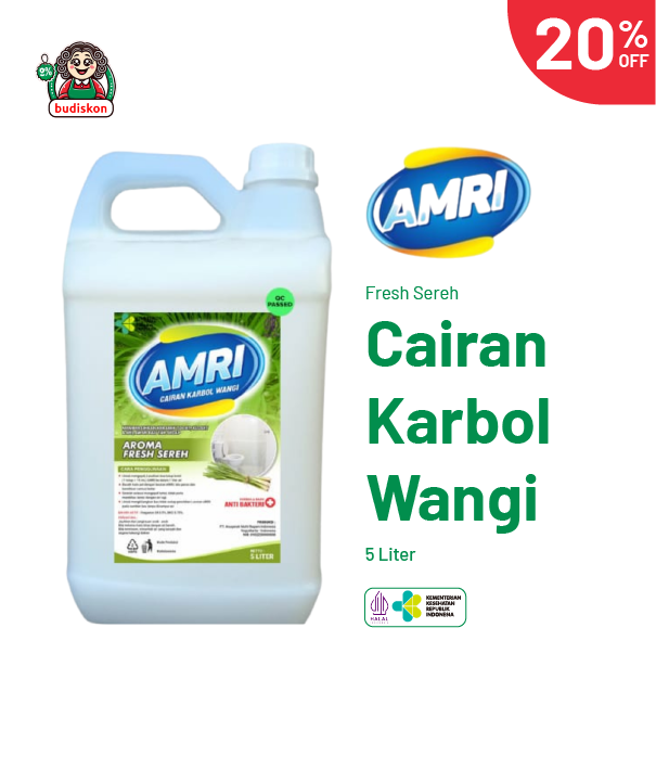 Cairan Karbol Wangi Fresh Sereh