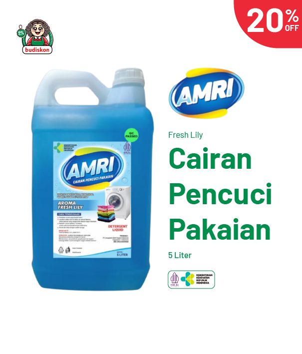 Cairan Pencuci Pakaian Fresh Lily