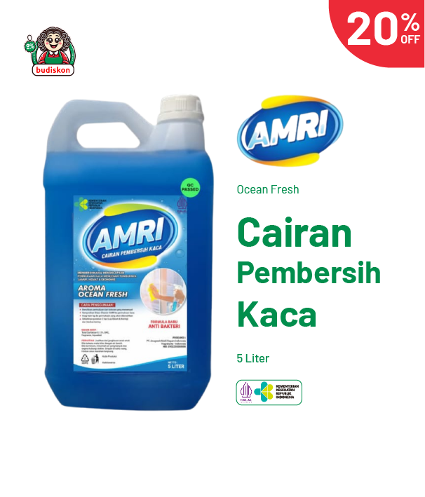 Cairan Pembersih Kaca Ocean Fresh