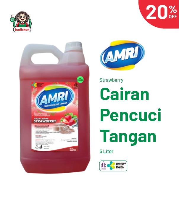 Cairan Pencuci Tangan Stroberi